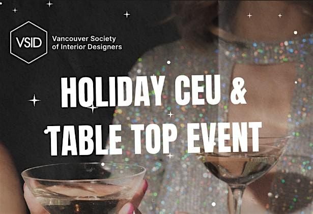 Holiday CEU and Tabletop Event
