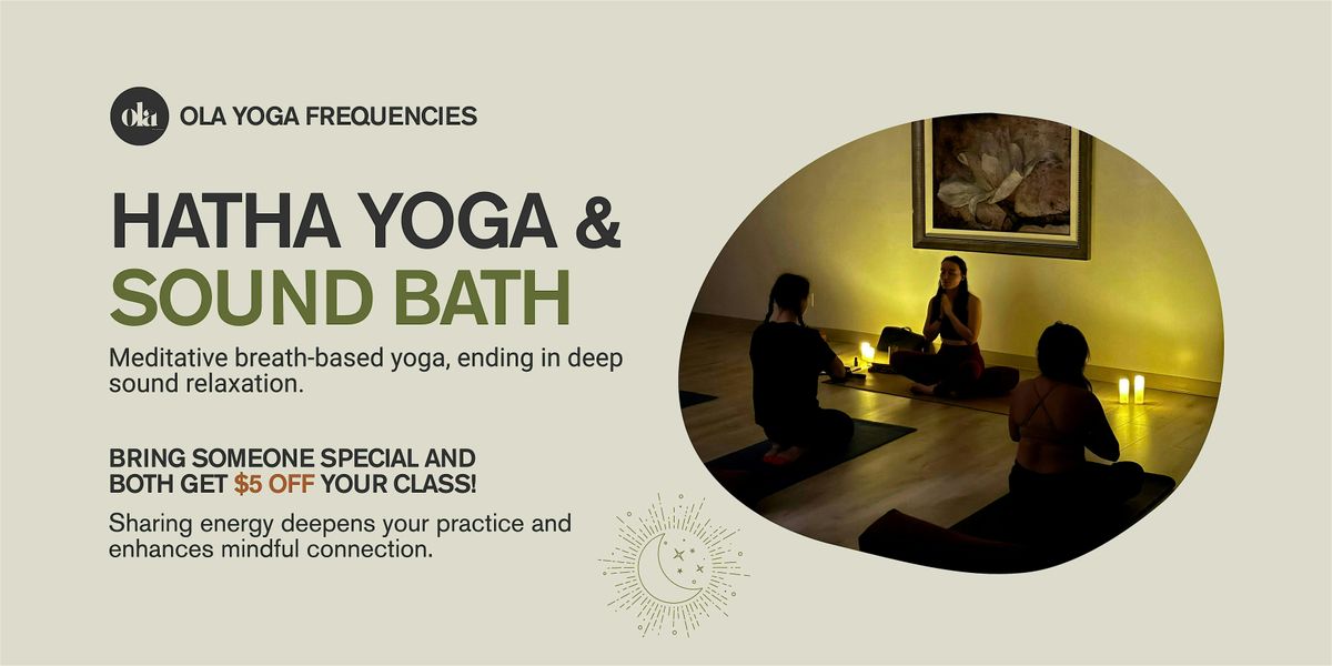 Mindful Hatha Yoga & Sound Bath: Breathe, Reset, Reconnect \u2013 In-person