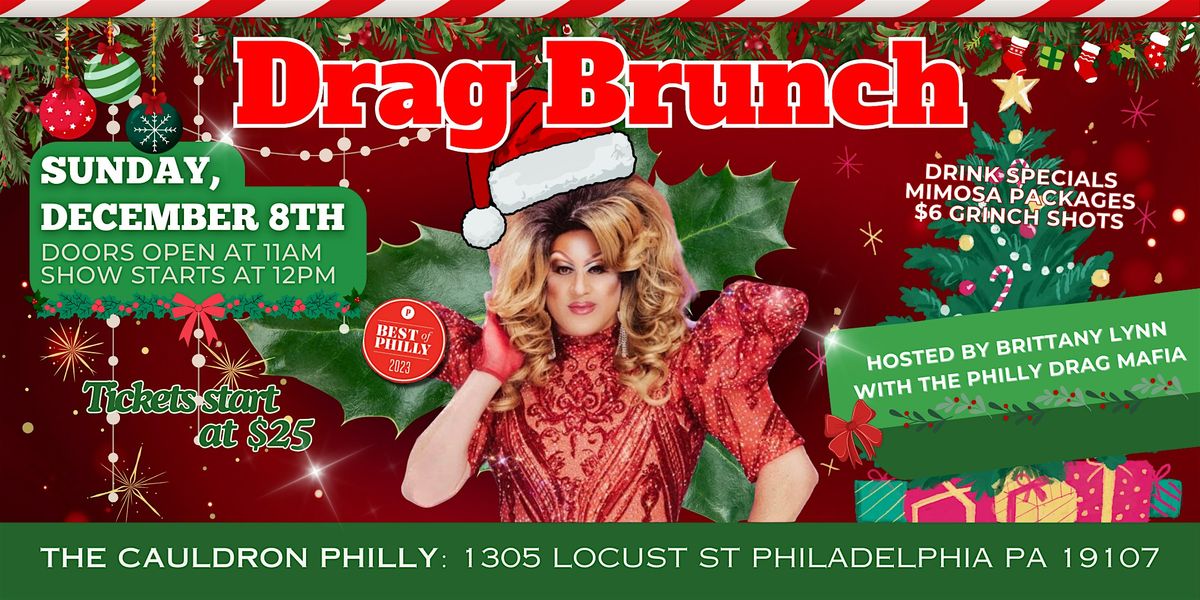 Drag Brunch at The Cauldron: Happy Holidays!