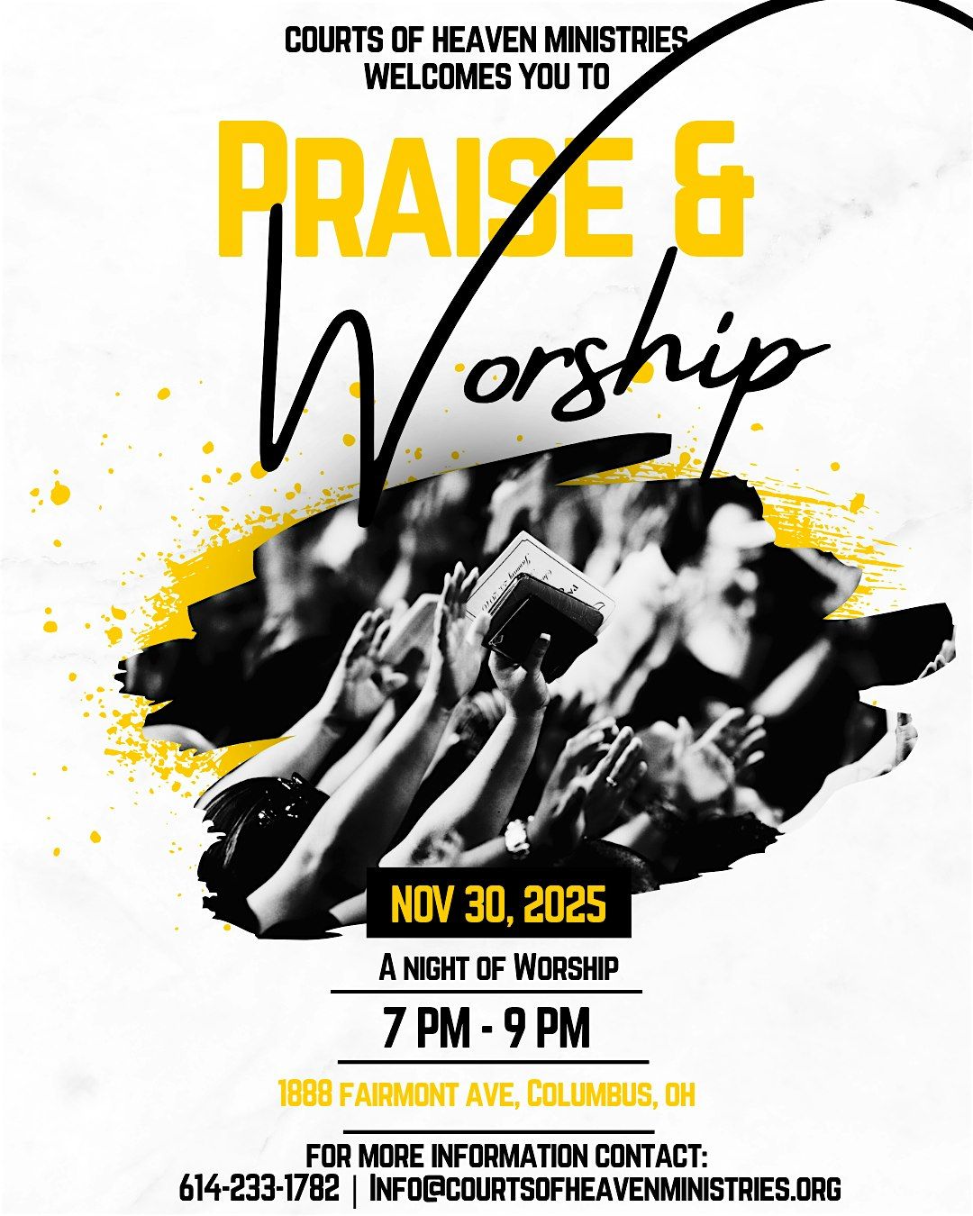 Worship Night 2025 - Courts of Heaven Ministries