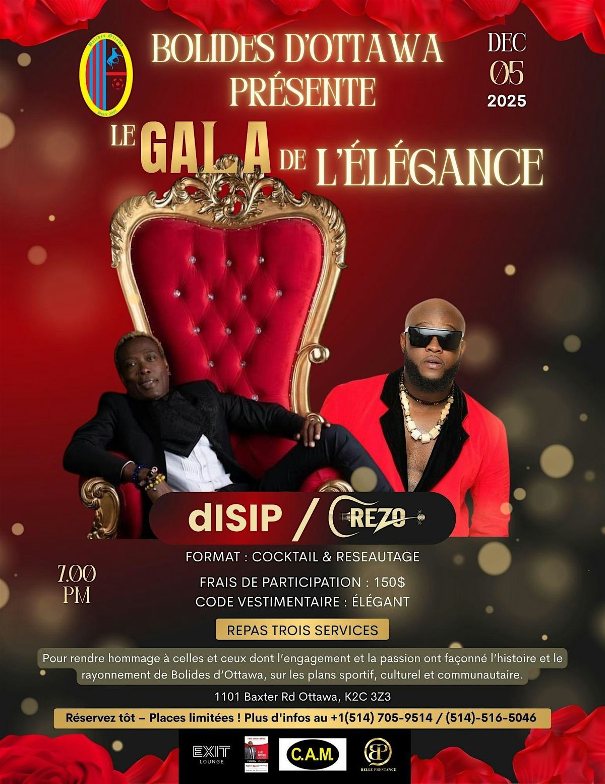 LE GALA DE L'\u00c9L\u00c9GANCE DE BOLIDES D'OTTAWA