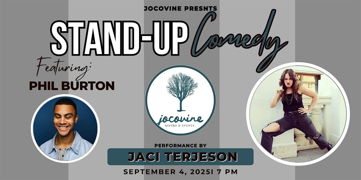 Stand Up Comedy with Jaci Terjeson @ Jocovine