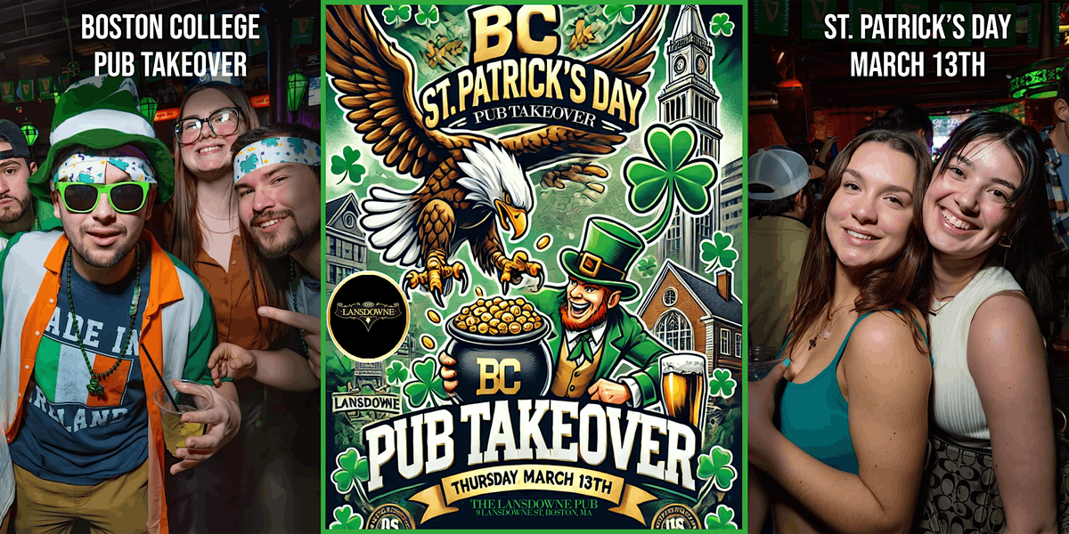 BC St Patrick's Day Party EXCLUSIVE