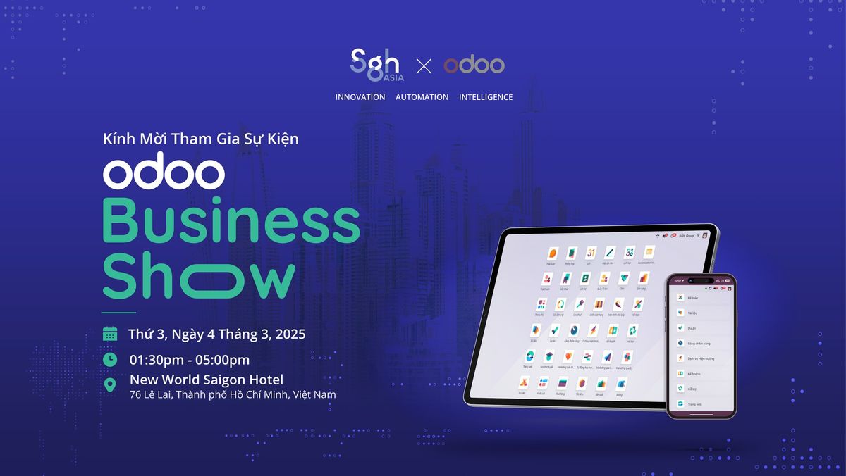 Odoo Business Show 2025 - TP H\u1ed3 Ch\u00ed Minh