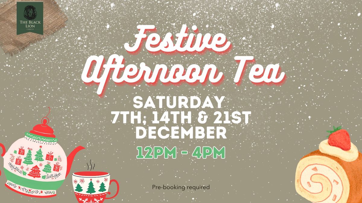 Festive Afternoon Tea \ud83e\uded6\ud83e\udd42\ud83c\udf85