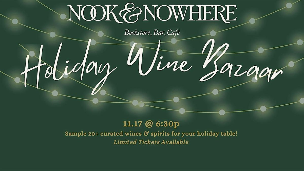 Holiday Wine Tasting Bazaar