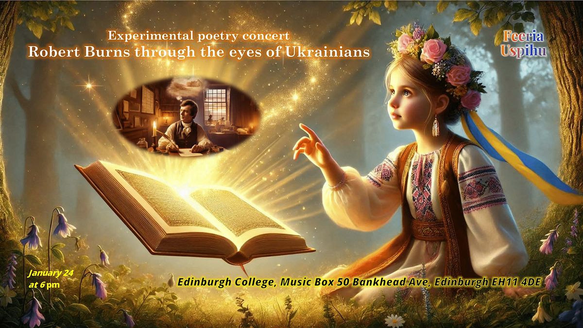 Experimental poetry concert: Robert Burns through the eyes of Ukrainians