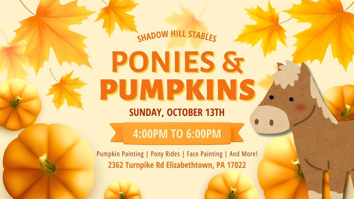 Ponies and Pumpkins 2024