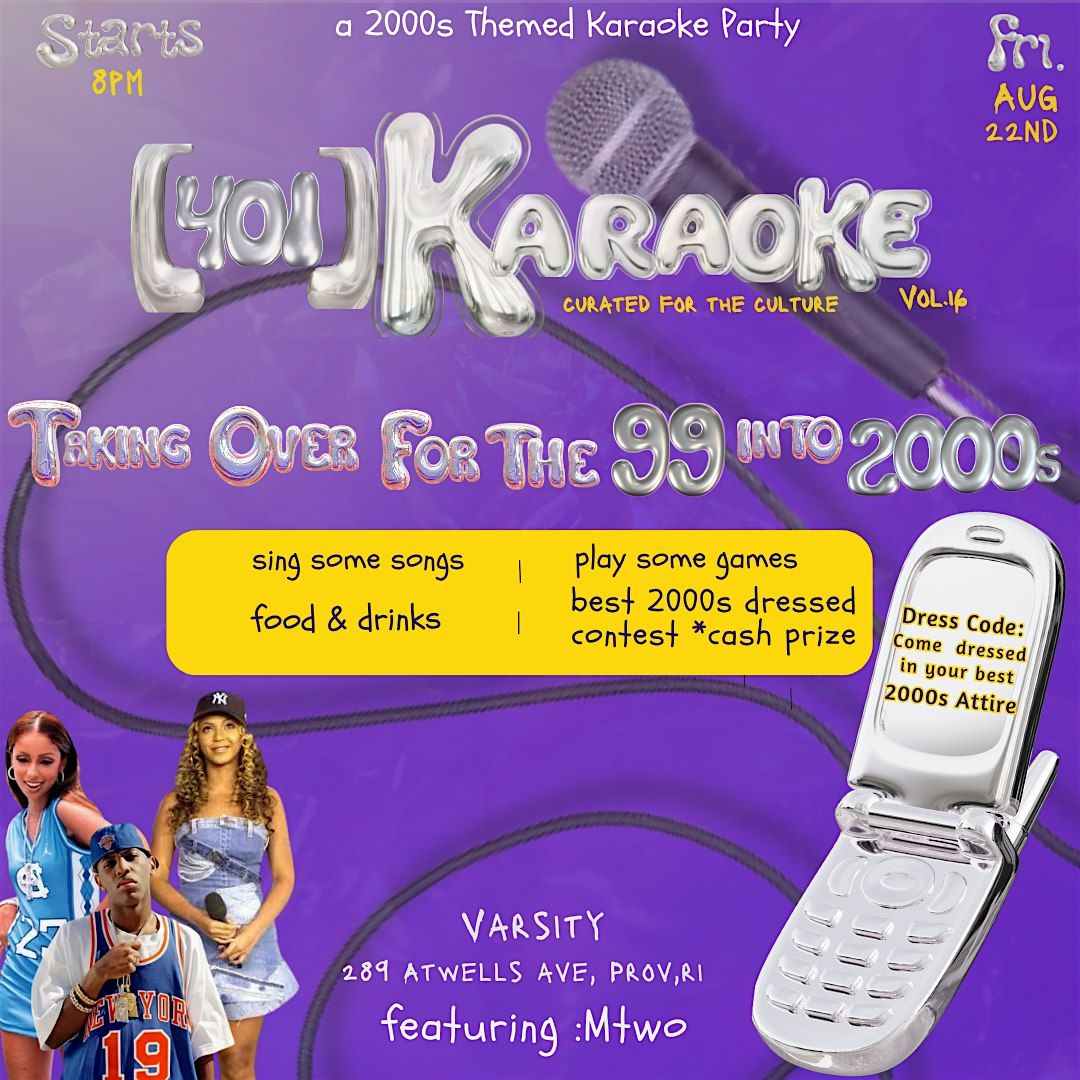 Karaoke events hosted around the city, curated by Us for You!