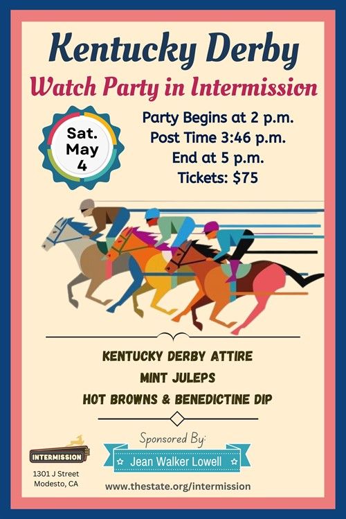 Kentucky Derby - Watch Party at Intermission