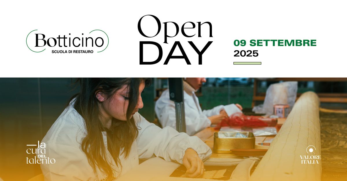 OPEN DAY \/\/ Scuola di Restauro di Botticino