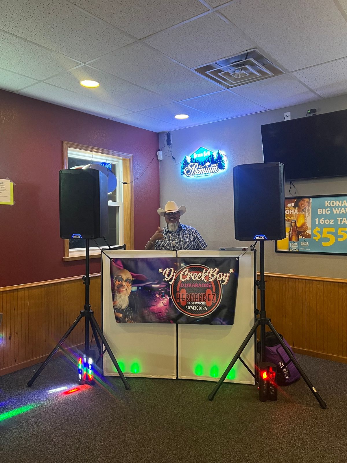 Karaoke with DJ CreekBoy!