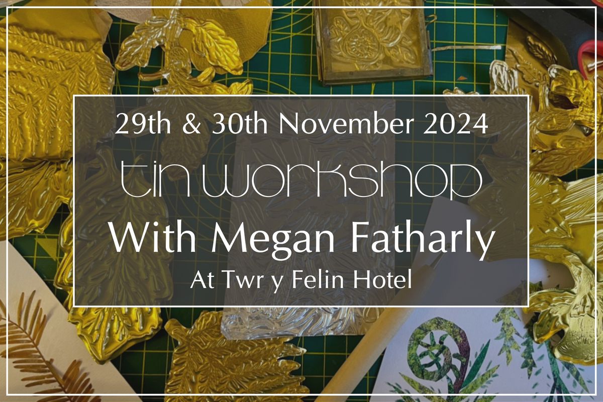 Tin Embossed Christmas Ornaments Workshop