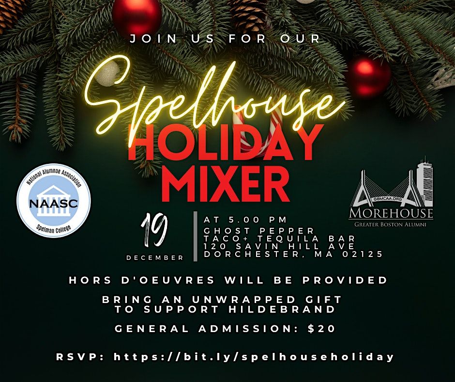 SpelHouse 2024 Holiday Mixer