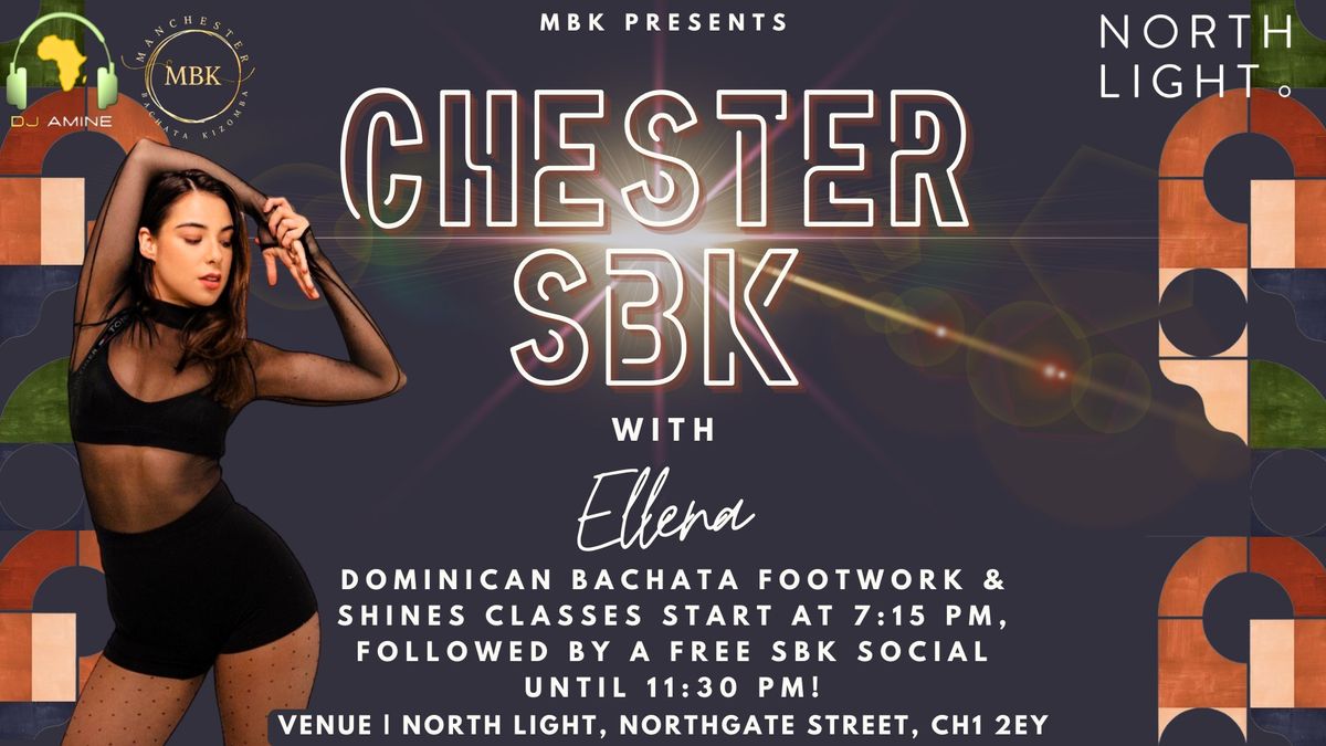 DOMINICAN BACHATA at CHESTER SBK with ELLENA