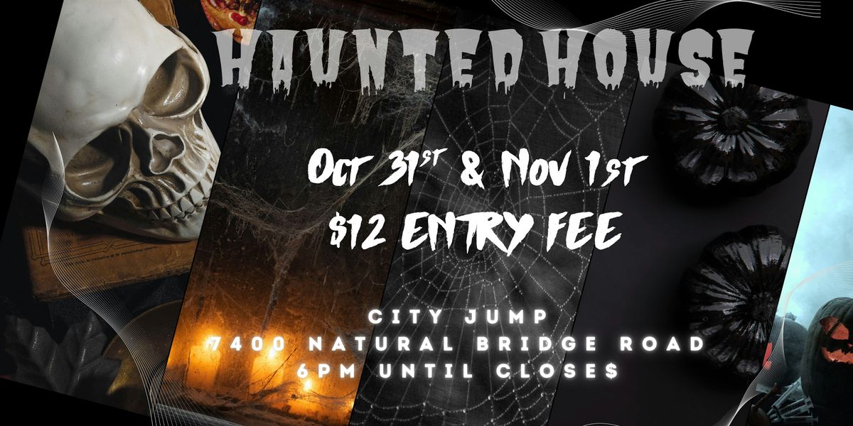 City Jump's Haunted House (Can you Survive?)