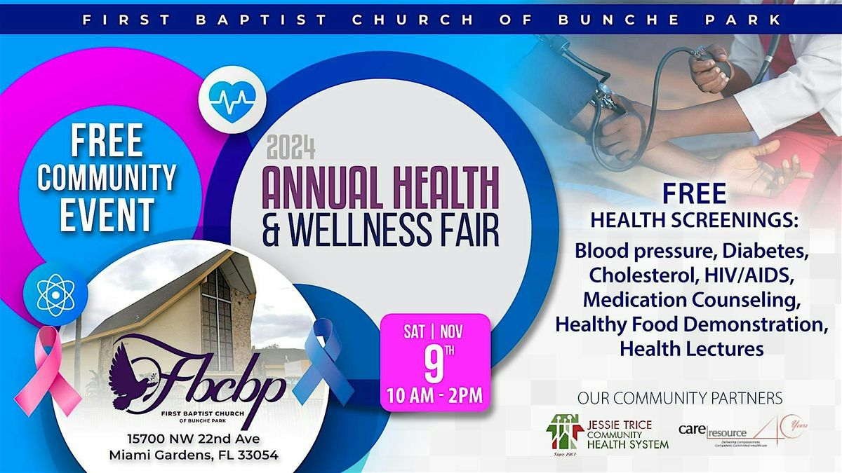 Free Community Event: 2024 Annual Health & Wellness Fair