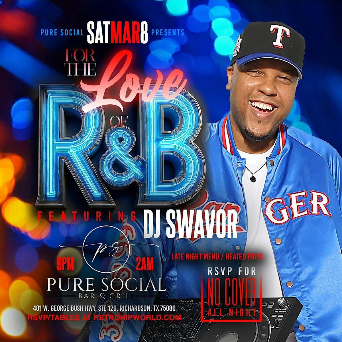 The Love of R&B Saturday with Dj SWAVOR