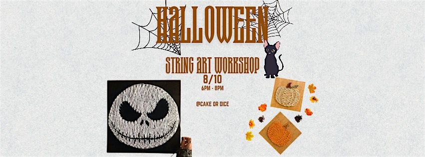 Halloween String Art Workshop