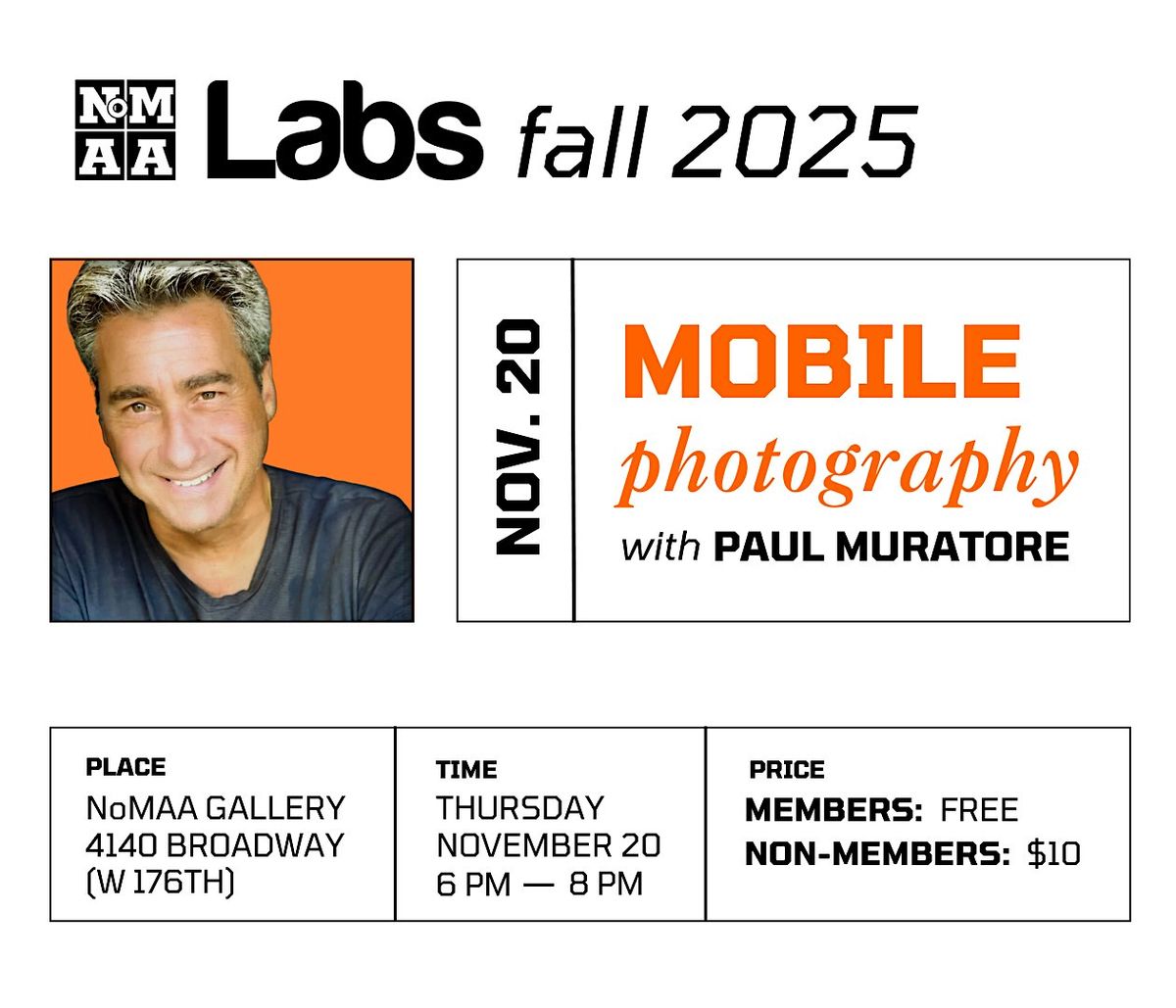 Taking pictures with your Mobile Phone with Paul Muratore