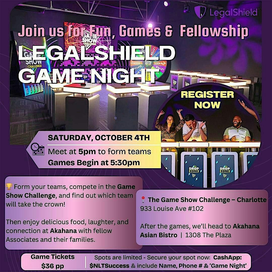 LegalShield Game Night!