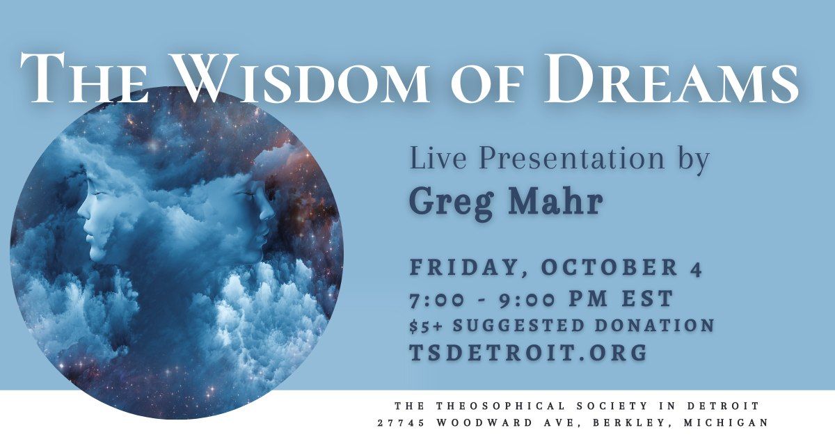 The Wisdom of Dreams with Greg Mahr