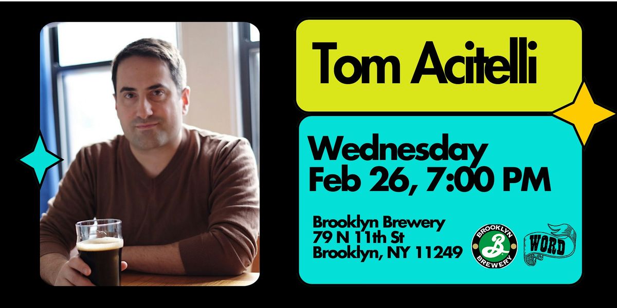 WORD Presents Tom Acitelli