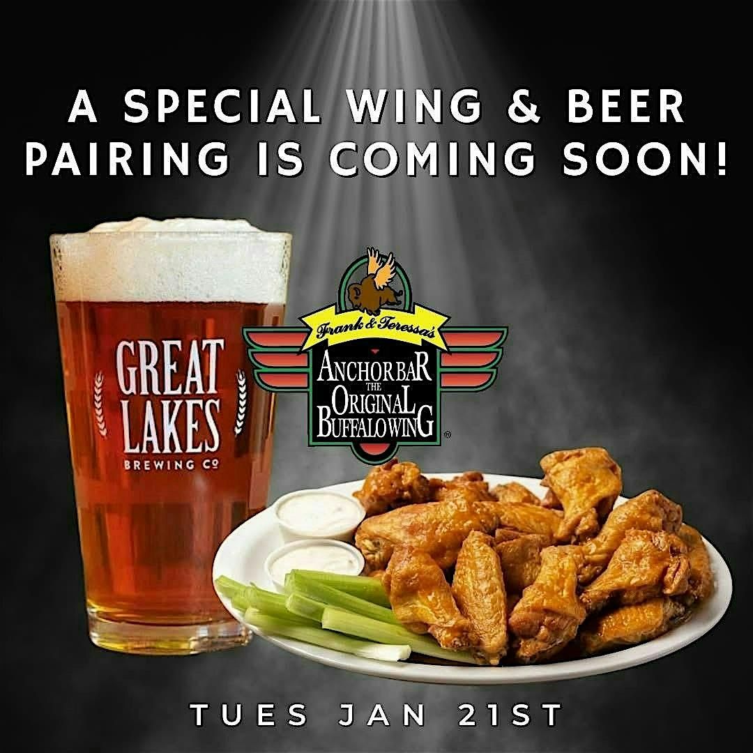 Wing and Beer Tasting Dinner