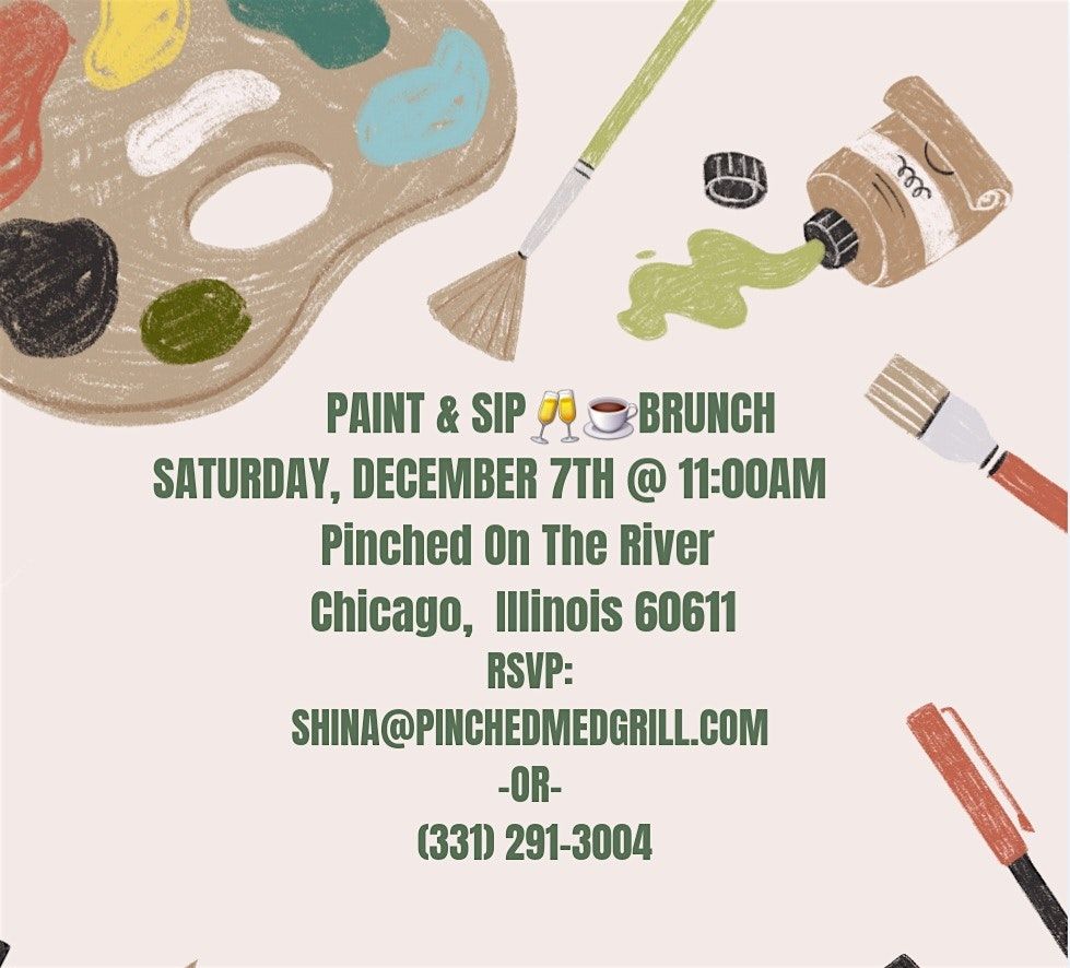 Paint And Sip Brunch Along The River