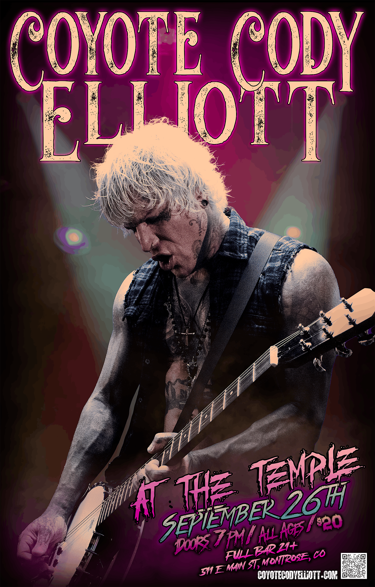 COYOTE CODY ELLIOTT LIVE!!! In Montrose, CO.