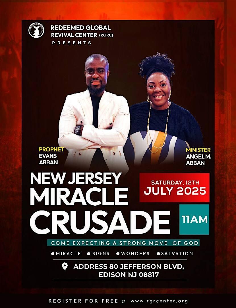 NEW JERSEY MIRACLE CRUSADE WITH PROPHET EVANS ABBAN