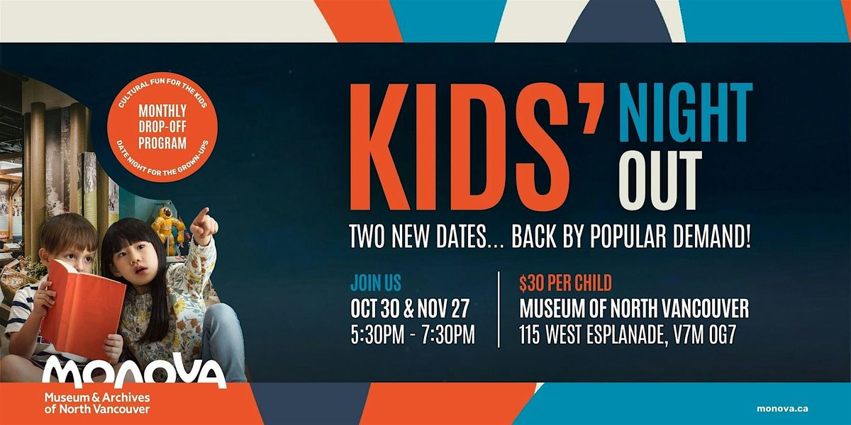 Kids' Night Out - Monthly Drop-off Program