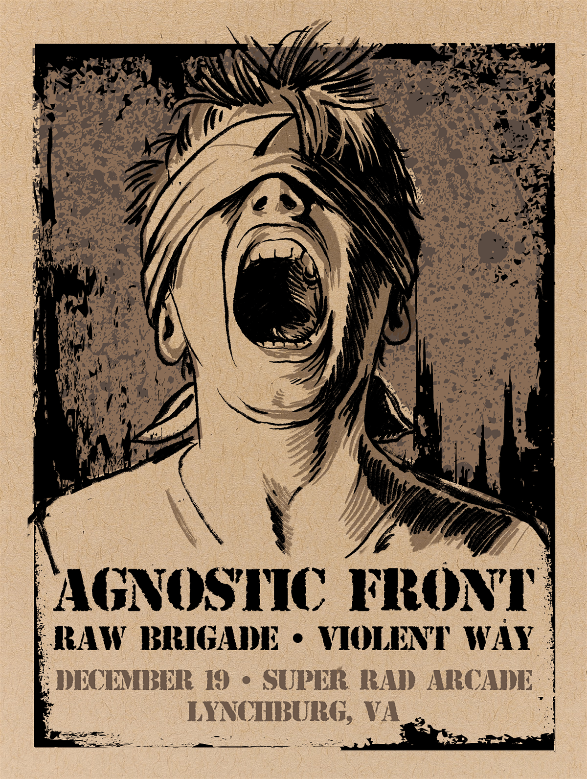 Agnostic Front, Raw Brigade, Violent Way