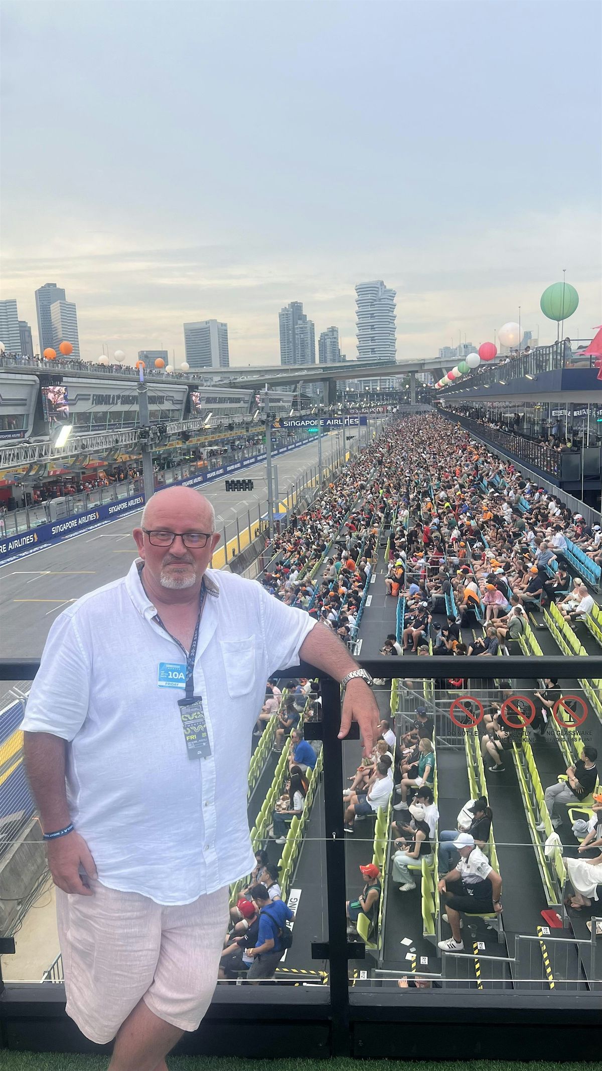 Singapore Grand Prix Tips & Advice Group Meet & Greet, and Andy Kings B'Day