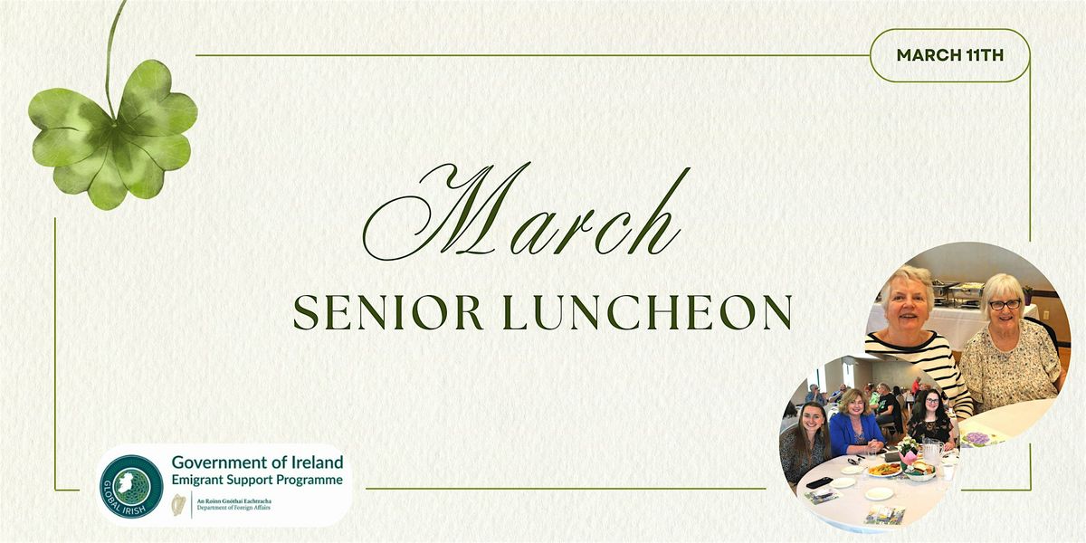 March Senior Luncheon