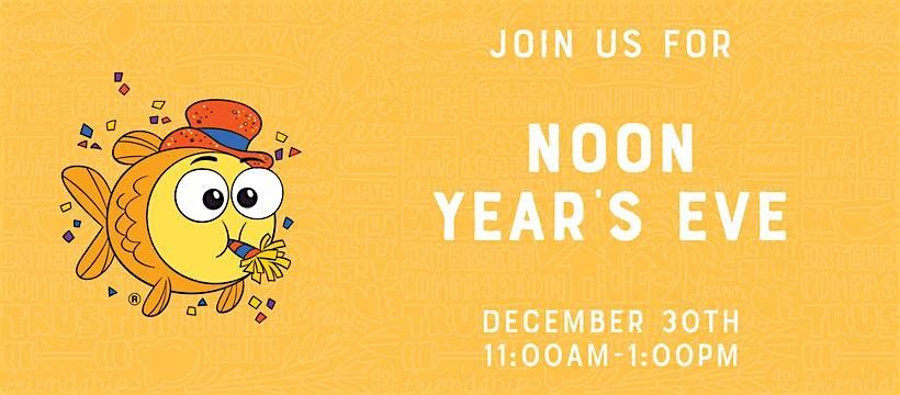 Noon Year's Eve! Goldfish - Knapps Crossing