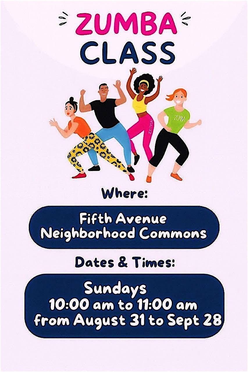 Zumba with Mina \u2013 Dance, Sweat & Have Fun!