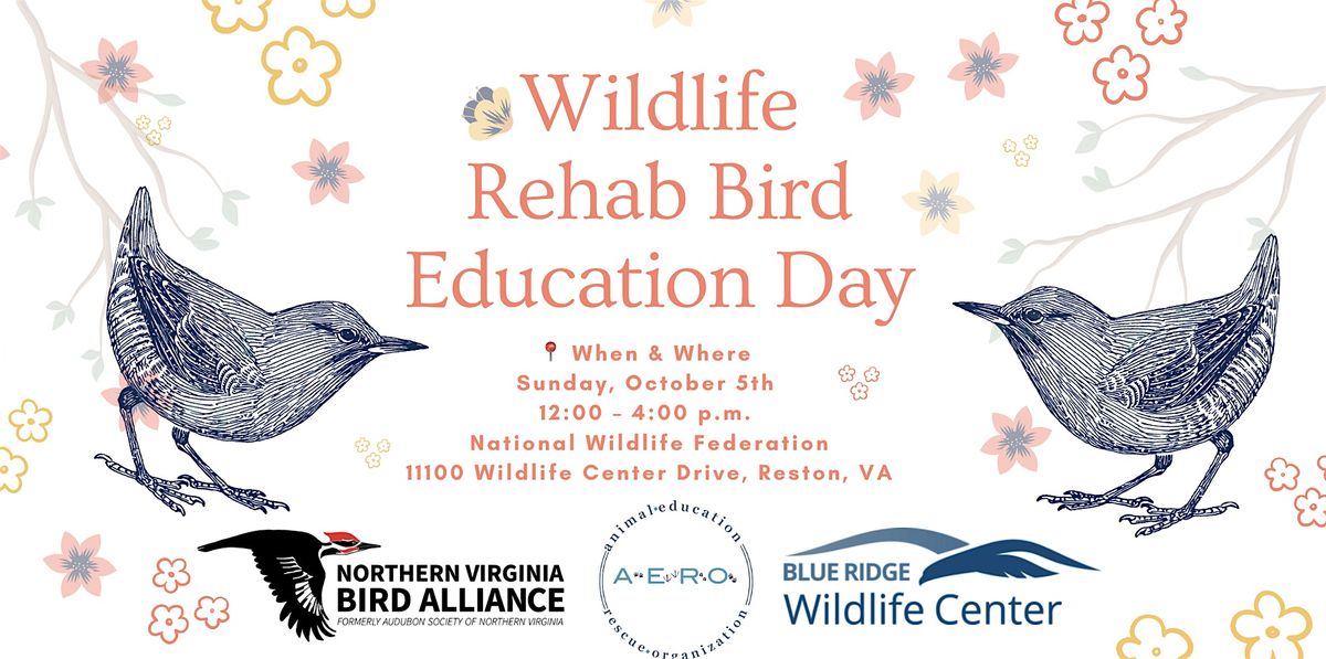 Wildlife Rehab Bird Education Day with A.E.R.O.