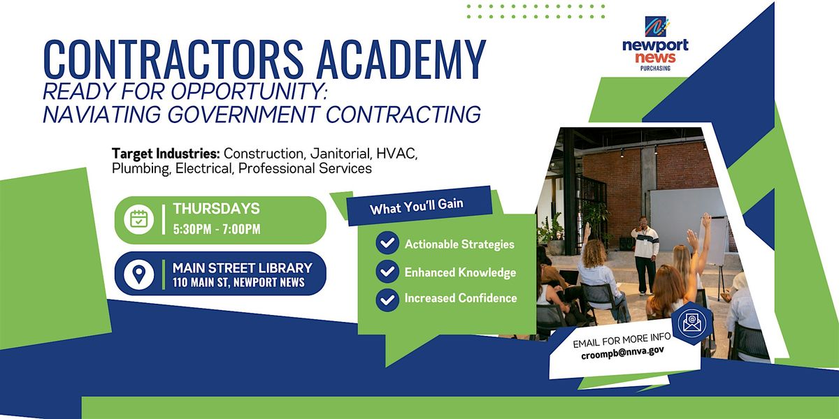 READY FOR OPPORTUNITY: NAVIGATING GOVERNMENT CONTRACTING