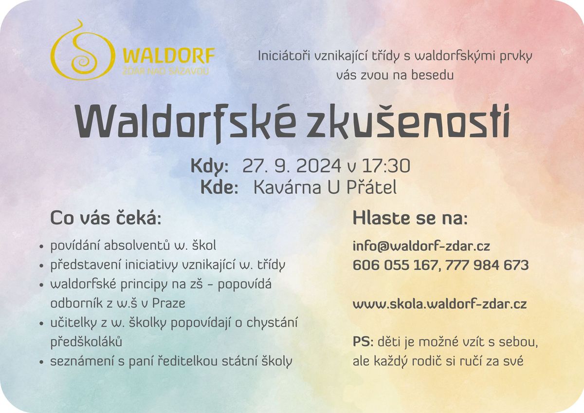 Waldorfsk\u00e9 zku\u0161enosti