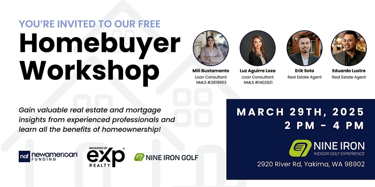 Free Homebuyer Class with NAF & EXP Realty!