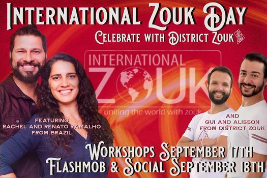 International Zouk Day Festivities w\/ District Zouk & the Ramalhos