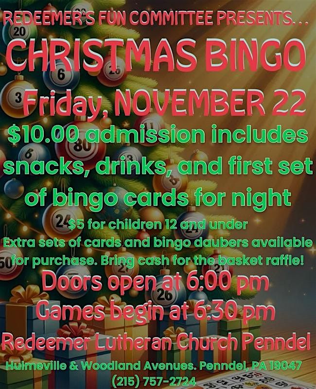 Christmas Bingo!