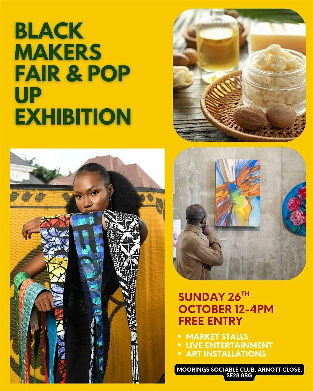Black Makers Fair and Pop-up Exhibition