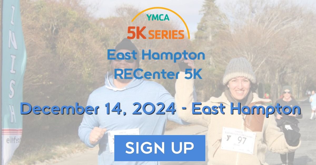 YMCA East Hampton RECenter 5K Run\/Walk