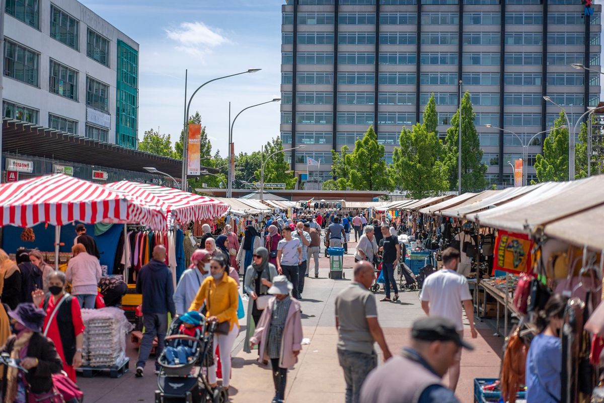 OPENLUCHT SNUFFELMARKT Amsterdam 27 Oktober 