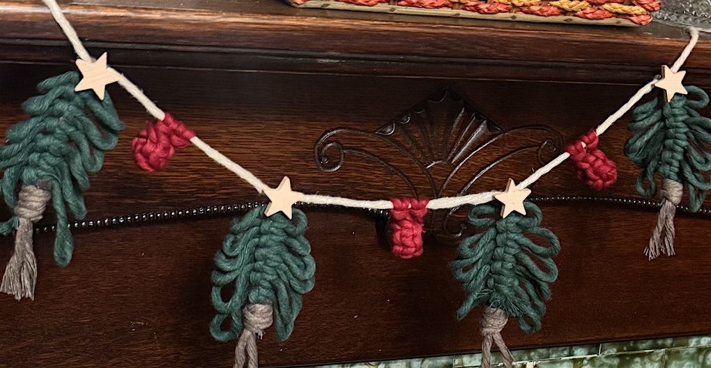 Macrame Tree Garland
