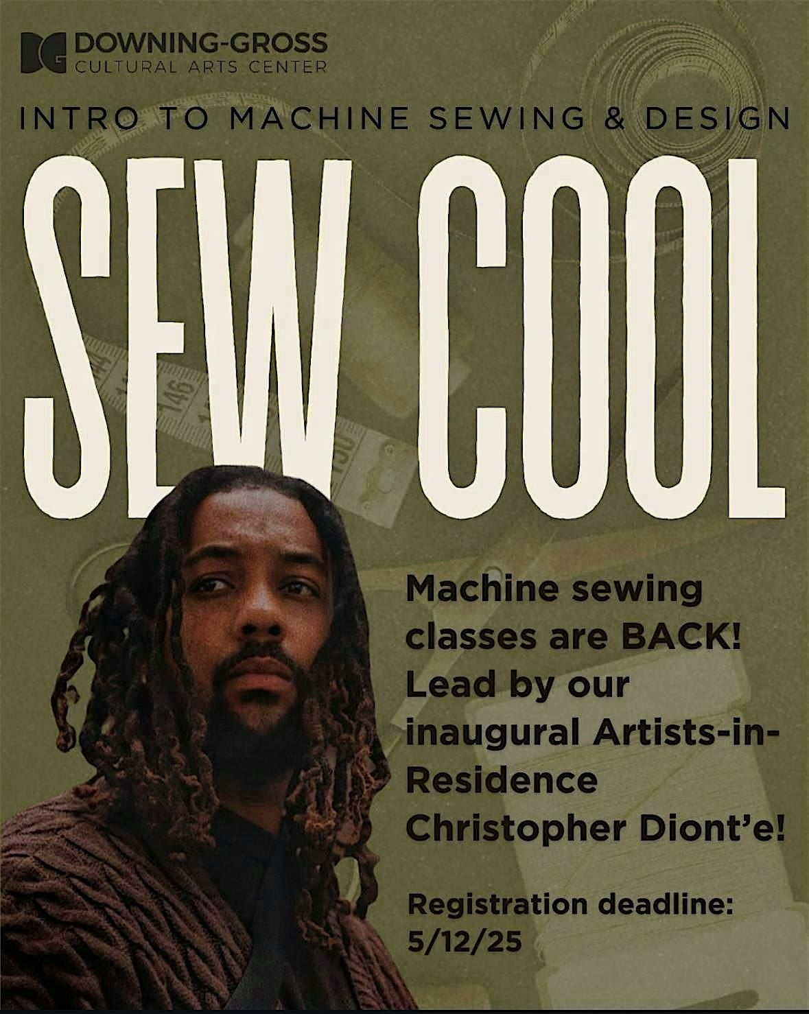 Sew Cool: Beginner Machine Sewing & Design [Wednesdays]