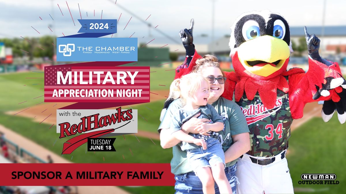 Support your local military: Sponsor families to attend Military Appreciation Night