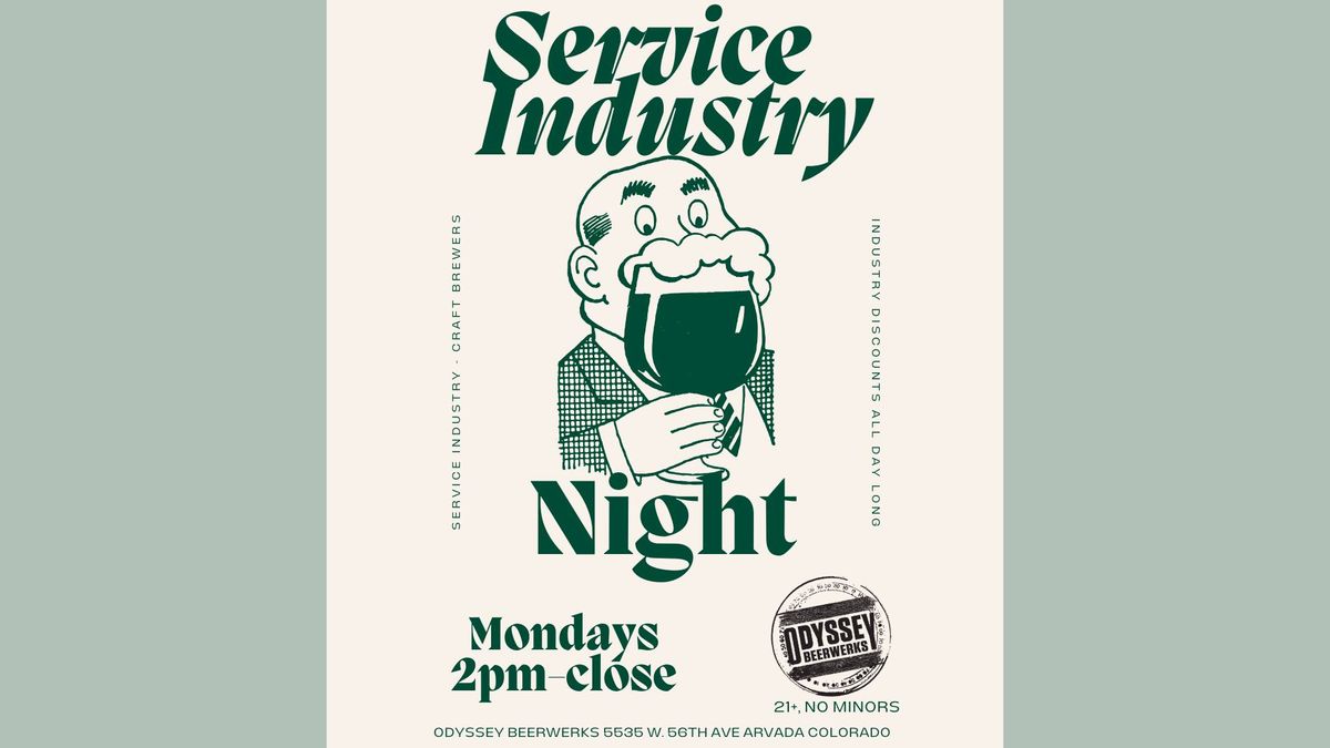 Service Industry Night at Odyssey Beerwerks